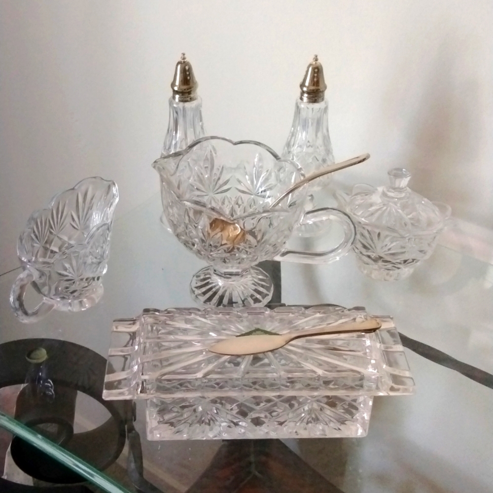 10 Piece Shannon Lead Crystal Set